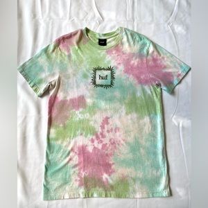 M HUF TIE DYE SHIRT